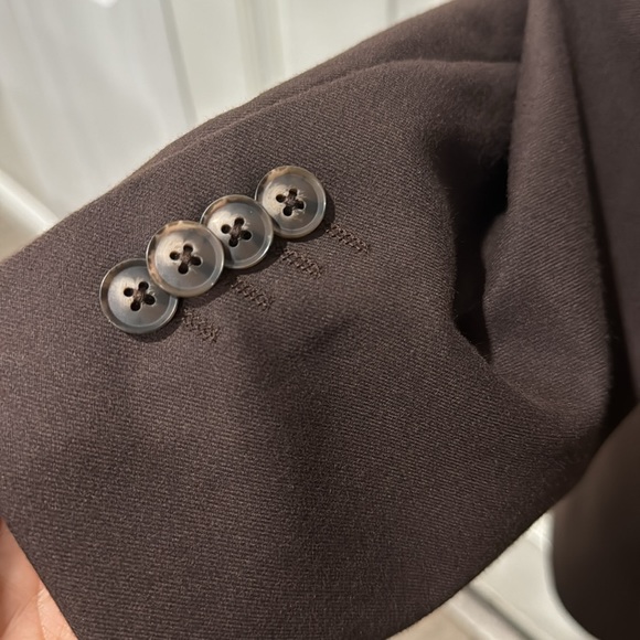 🤎TOPMAN Oversize Double Breasted Blazer - Picture 9 of 10